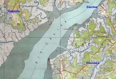 Mapa de Cassacá